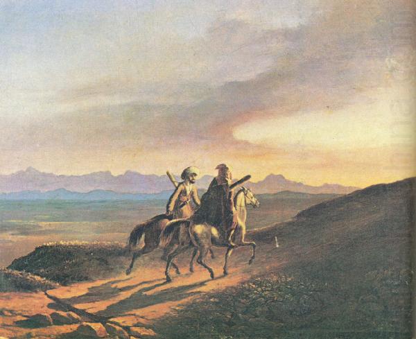 Mikhail Yurievich Lermontov Vospominanie o Kavkaze china oil painting image